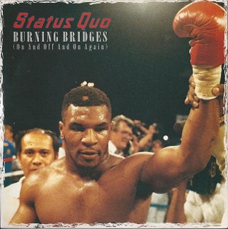 <span class="mw-page-title-main">Burning Bridges (Status Quo song)</span> 1988 single by Status Quo