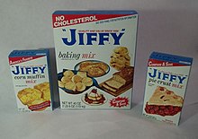 Jiffy corn muffin, baking and pie crust mixes Jiffy mix products.jpg