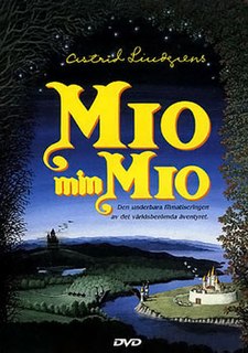 Mio in the Land of Faraway is a 1987 fantasy film directed by Vladimir Grammatikov and starring Christopher Lee, Christian Bale, Nicholas Pickard, Timothy Bottoms and Susannah York. Based on the 1954 novel Mio, My Son by Astrid Lindgren, it tells the story of a boy from Stockholm who travels to an otherworldly fantasy realm and frees the land from an evil knight's oppression.
