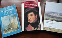 Three different cover designs of the Oxford World's Classics series. From left to right: 1987, 1993, 2009. Oxford World's Classics designs.jpg