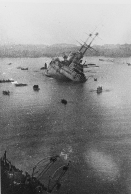 SMS Viribus Unitis Sinking