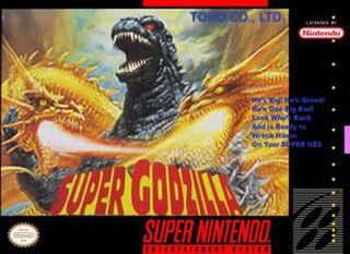 <i>Super Godzilla</i> 1993 video game