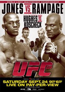 UFC 135 UFC mixed martial arts event in 2011