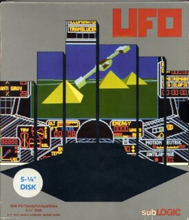 <i>UFO</i> (video game) 1989 video game