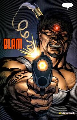 Sinister as depicted in Ultimate X-Men #46 (July 2004). Art by Brandon Peterson.