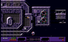 Screenshot from the first level Uridium 2 Screenshot.png