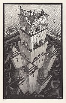 "Babel", M. C. Escher Babel-escher.jpg