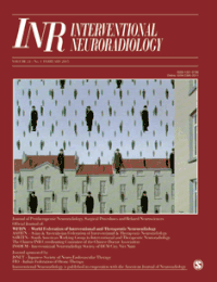 Slika naslovnice za Interventional Neuroradiology Journal .gif