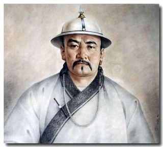 <span class="mw-page-title-main">Galdan Boshugtu Khan</span> Khan of the Dzungar Khanate