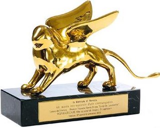 Golden Lion The highest prize given to a film at the Venice Film Festival