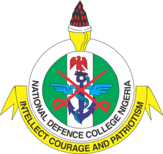 <span class="mw-page-title-main">National Defence College, Nigeria</span> Nigeria apex military training institution