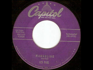 Mandolino (Les Paul instrumental) musical work composed and recorded by guitarist Les Paul
