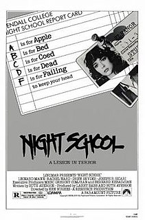 <i>Night School</i> (1981 film) 1981 film by Ken Hughes
