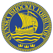 Asociația suedeză de hochei pe gheață logo.svg