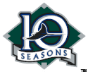 Tampa Bay Devil Rays 10th anniversary logo