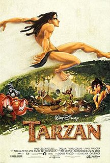 <i>Tarzan</i> (1999 film) 1999 American animated adventure film produced by Walt Disney Feature Animation