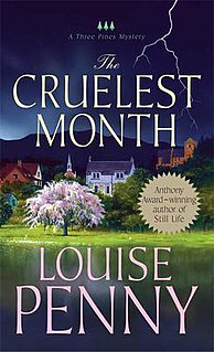 <i>The Cruelest Month</i> book by Louise Penny