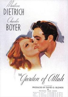 <i>The Garden of Allah</i> (1936 film) 1936 film by Richard Boleslawski