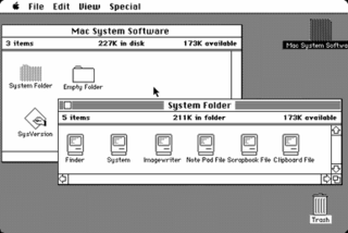 <span class="mw-page-title-main">System 1</span> First major release of classic Apple Macintosh operating system