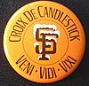 VENI * VIDI * VIXI: "I came, I saw, I survived." Croix de Candlestick.JPG