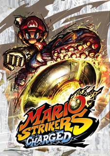 <i>Mario Strikers Charged</i> 2007 sports video game published by Nintendo