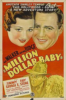 <i>Million Dollar Baby</i> (1934 film) 1934 American film