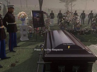 <span class="mw-page-title-main">Press F to pay respects</span> Internet meme