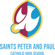 Saints Peter and Paul Catholic High School logo.png