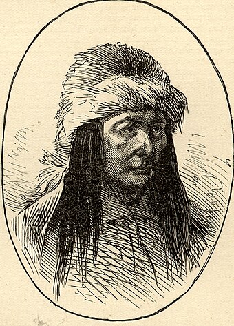 Sketch of Sitting Bull; Harper's Weekly, December 8, 1877, issue.