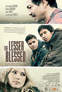 <i>The Lesser Blessed</i> 2012 Canadian film