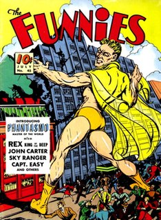 Phantasmo 1940-1942 Dell Comics superhero