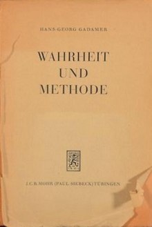 Kebenaran dan Metode (German edition).jpg