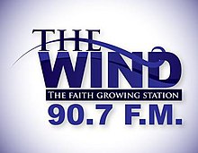 Station's former logo WPTJ 90.7 FM New Logo.jpg