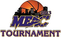 2013 MEAC Turnamen bola Basket Logo.jpg