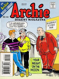Mr. Weatherbee Archie Comics character