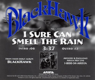 I Sure Can Smell the Rain 1994 single by Blackhawk