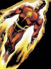 Captain Comet in Rann-Thanagar War #5 (2005), art by Ivan Reis. Captain Comet (DC Comics).jpg