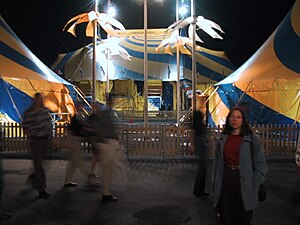 The entrance to Cirque du Soleil's Grand Chapi...