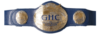 <span class="mw-page-title-main">GHC Junior Heavyweight Championship</span> Professional wrestling championship