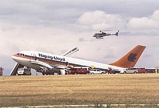 <span class="mw-page-title-main">Hapag-Lloyd Flight 3378</span> Aviation accident