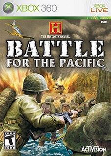 <i>The History Channel: Battle for the Pacific</i> 2007 video game