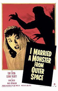 <i>I Married a Monster from Outer Space</i> 1958 film by Gene Fowler Jr.