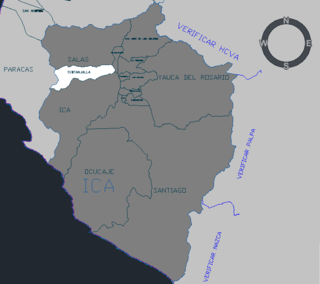 <span class="mw-page-title-main">Subtanjalla District</span> District in Ica, Peru