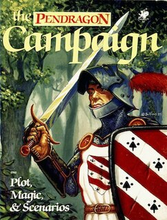 <i>The Pendragon Campaign</i> Arthurian tabletop role-playing game supplement