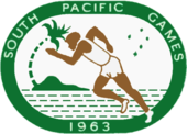 1963 Pasifik Selatan Games logo.png