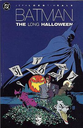 First trade paperback of Batman: The Long Halloween