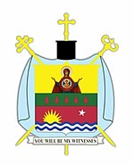 Coat of arms of the Syriac Catholic Eparchy of Our Lady of Deliverance