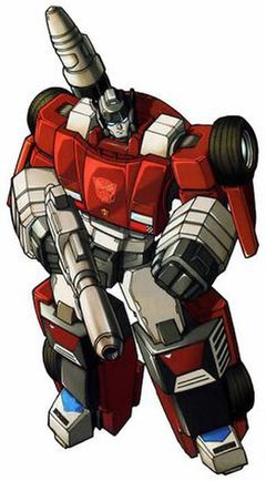 Sideswipe art from Dreamwave Productions