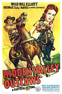 <i>Hidden Valley Outlaws</i> 1944 film by Howard Bretherton