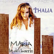 María la del Barrio (Thalia single - cover art).jpg